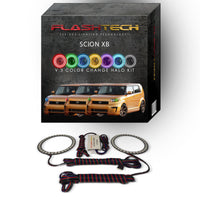 Scion xB V.3 Fusion Color Change LED Halo Headlight Kit 2008-2010