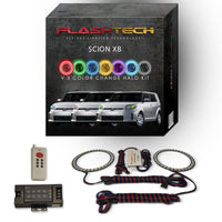 Scion xB V.3 Fusion Color Change LED Halo Headlight Kit 2011-2015