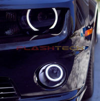Chevrolet Camaro White LED Halo Fog Light Kit 2010-2013