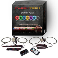 Saturn Aura V.3 Fusion Color Change LED Halo Headlight Kit 2007-2009