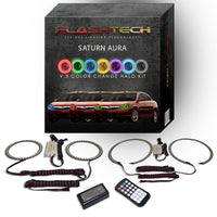 Saturn Aura V.3 Fusion Color Change LED Halo Headlight Kit 2007-2009