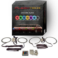Saturn Aura V.3 Fusion Color Change LED Halo Headlight Kit 2007-2009