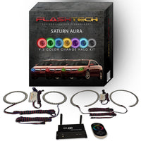 Saturn Aura V.3 Fusion Color Change LED Halo Headlight Kit 2007-2009