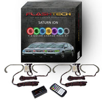 Saturn Ion V.3 Fusion Color Change LED Halo Headlight Kit 2003-2007