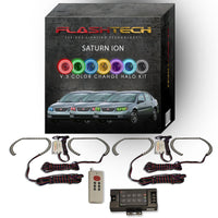 Saturn Ion V.3 Fusion Color Change LED Halo Headlight Kit 2003-2007