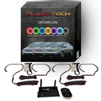 Saturn Ion V.3 Fusion Color Change LED Halo Headlight Kit 2003-2007