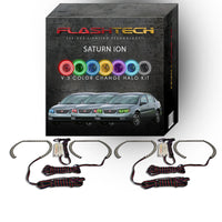 Saturn Ion V.3 Fusion Color Change LED Halo Headlight Kit 2003-2007