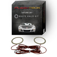 Saturn Sky White LED Halo Headlight Kit 2007-2010