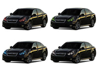 Subaru Legacy V.3 Fusion Color Change LED Halo Headlight Kit 2010-2012