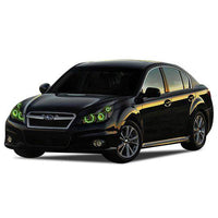 Subaru Legacy V.3 Fusion Color Change LED Halo Headlight Kit 2010-2012