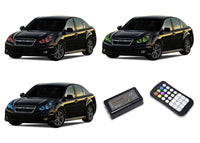 Subaru Legacy V.3 Fusion Color Change LED Halo Headlight Kit 2010-2012