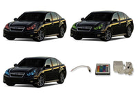 Subaru Legacy V.3 Fusion Color Change LED Halo Headlight Kit 2010-2012