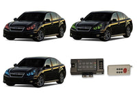 Subaru Legacy V.3 Fusion Color Change LED Halo Headlight Kit 2010-2012