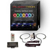 Subaru Impreza WRX V.3 Fusion Color Change LED Halo Headlight Kit 2002-2003