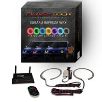 Subaru Impreza WRX V.3 Fusion Color Change LED Halo Headlight Kit 2002-2003