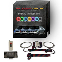 Subaru Impreza WRX V.3 Fusion Color Change LED Halo Headlight Kit 2006-2007