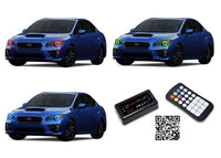 Subaru Impreza WRX V.3 Fusion Color Change LED Halo Headlight Kit 2015-2018