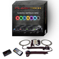 Subaru Impreza WRX STI V.3 Fusion Color Change LED Halo Headlight Kit 2008-2014
