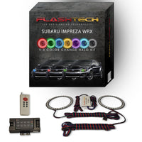 Subaru Impreza WRX STI V.3 Fusion Color Change LED Halo Headlight Kit 2008-2014