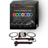 Subaru Impreza WRX STI V.3 Fusion Color Change LED Halo Headlight Kit 2008-2014