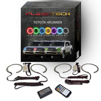 Toyota 4-Runner V.3 Fusion Color Change LED Halo Headlight Kit 2003-2005