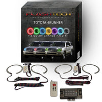 Toyota 4-Runner V.3 Fusion Color Change LED Halo Headlight Kit 2003-2005