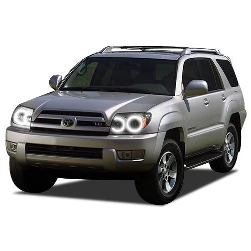 Toyota 4-Runner White LED Halo Headlight Kit 2003-2005