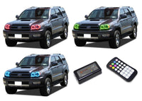 Toyota 4-Runner V.3 Fusion Color Change LED Halo Headlight Kit 2006-2009