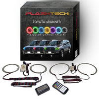 Toyota 4-Runner V.3 Fusion Color Change LED Halo Headlight Kit 2006-2009