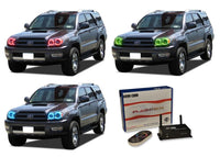 Toyota 4-Runner V.3 Fusion Color Change LED Halo Headlight Kit 2006-2009