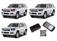 Toyota 4-Runner V.3 Fusion Color Change LED Halo Headlight Kit 2010-2013