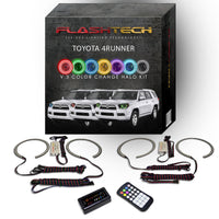 Toyota 4-Runner V.3 Fusion Color Change LED Halo Headlight Kit 2010-2013