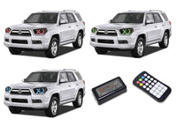 Toyota 4-Runner V.3 Fusion Color Change LED Halo Headlight Kit 2010-2013