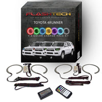 Toyota 4-Runner V.3 Fusion Color Change LED Halo Headlight Kit 2010-2013