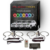 Toyota 4-Runner V.3 Fusion Color Change LED Halo Headlight Kit 2010-2013
