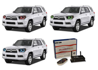Toyota 4-Runner V.3 Fusion Color Change LED Halo Headlight Kit 2010-2013