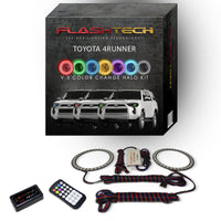 Toyota 4-Runner V.3 Fusion Color Change LED Halo Headlight Kit 2014-2016