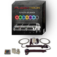 Toyota 4-Runner V.3 Fusion Color Change LED Halo Headlight Kit 2014-2016