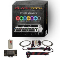 Toyota 4-Runner V.3 Fusion Color Change LED Halo Headlight Kit 2014-2016