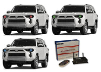 Toyota 4-Runner V.3 Fusion Color Change LED Halo Headlight Kit 2014-2016
