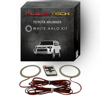 Toyota 4-Runner White LED Halo Headlight Kit 2014-2016