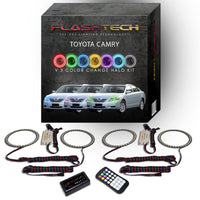 Toyota Camry V.3 Fusion Color Change LED Halo Headlight Kit 2007-2009