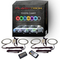 Toyota Camry V.3 Fusion Color Change LED Halo Headlight Kit 2007-2009