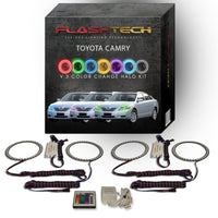 Toyota Camry V.3 Fusion Color Change LED Halo Headlight Kit 2007-2009