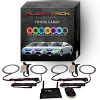 Toyota Camry V.3 Fusion Color Change LED Halo Headlight Kit 2007-2009