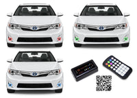 Toyota Camry V.3 Fusion Color Change LED Halo Fog Light Kit 2007-2013