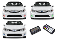 Toyota Camry V.3 Fusion Color Change LED Halo Fog Light Kit 2007-2013