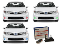 Toyota Camry V.3 Fusion Color Change LED Halo Fog Light Kit 2007-2013