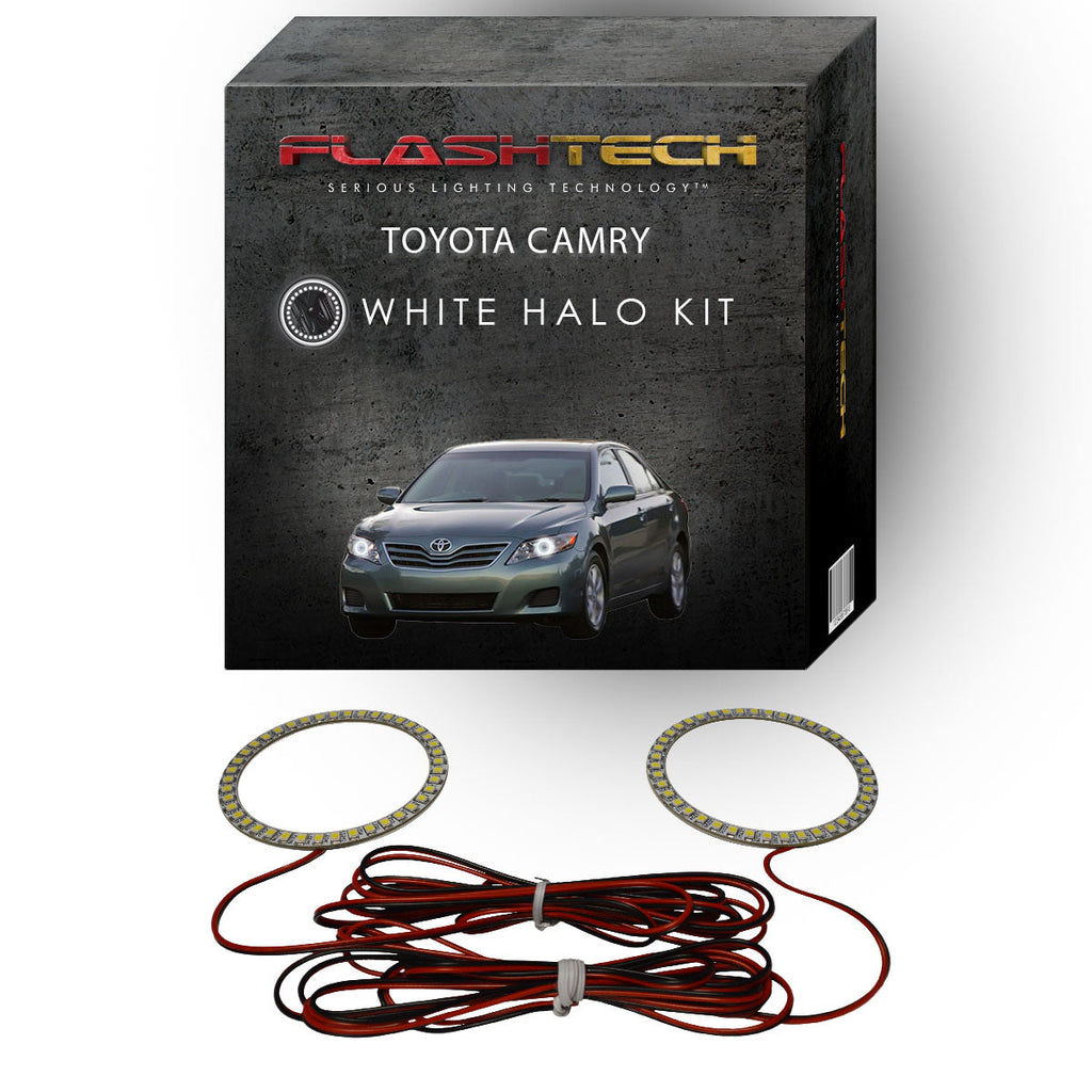 Toyota Camry White LED Halo Headlight Kit 2010-2011