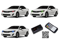 Toyota Camry V.3 Fusion Color Change LED Halo Headlight Kit 2012-2014